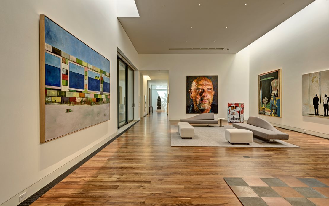 Residence of a Dallas Art Collector